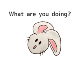 Adorable(kawaii)rabbits sticker #6078421