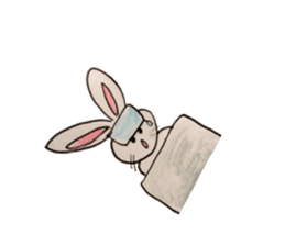 Adorable(kawaii)rabbits sticker #6078427