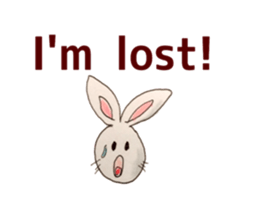 Adorable(kawaii)rabbits sticker #6078429
