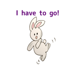 Adorable(kawaii)rabbits sticker #6078431