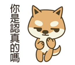 Shiba Inu(Shiba-Dog) Little Butt 3 sticker #6078468