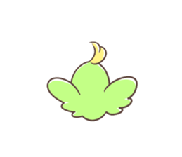 "Funny" rabbits and parakeets sticker #6078540