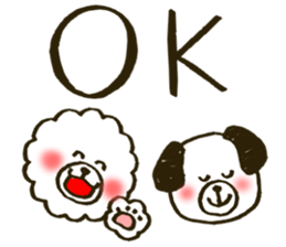 Fuwa-chan&Pochi sticker #6078634