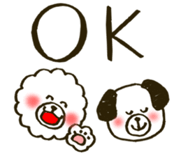 Fuwa-chan&Pochi sticker #6078634
