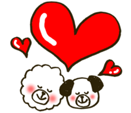Fuwa-chan&Pochi sticker #6078671