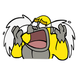 Work gorilla Muscle-kun sticker #6078741