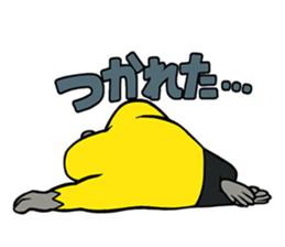 Work gorilla Muscle-kun sticker #6078743