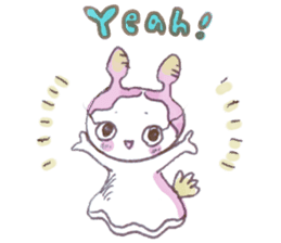 The little Sea girl "Umiushi-chan" sticker #6078752