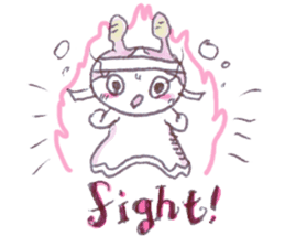 The little Sea girl "Umiushi-chan" sticker #6078755