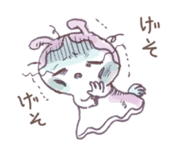 The little Sea girl "Umiushi-chan" sticker #6078763