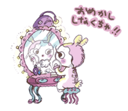 The little Sea girl "Umiushi-chan" sticker #6078779