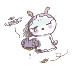 The little Sea girl "Umiushi-chan" sticker #6078780