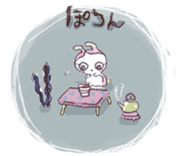 The little Sea girl "Umiushi-chan" sticker #6078781