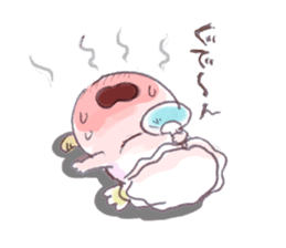 The little Sea girl "Umiushi-chan" sticker #6078786