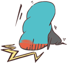 Blue Johnny sticker #6079238