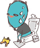 Blue Johnny sticker #6079240