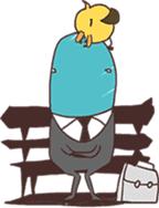 Blue Johnny sticker #6079242