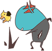 Blue Johnny sticker #6079255