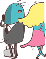 Blue Johnny sticker #6079258