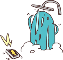 Blue Johnny sticker #6079259