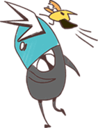 Blue Johnny sticker #6079270