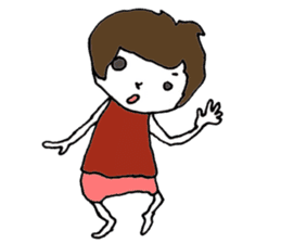 no no girl sticker #6079417