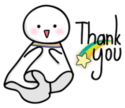 Cute Rainbow Teru Bozu sticker #6079477