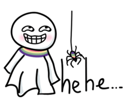Cute Rainbow Teru Bozu sticker #6079484