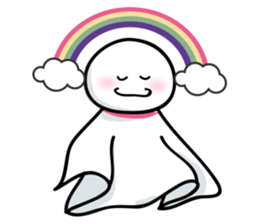 Cute Rainbow Teru Bozu sticker #6079487