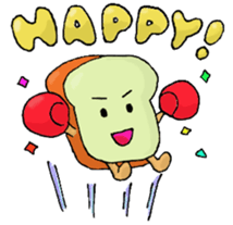 Petit Jabbing Bread sticker #6079554