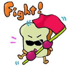 Petit Jabbing Bread sticker #6079563