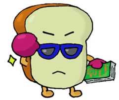 Petit Jabbing Bread sticker #6079567