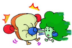 Petit Jabbing Bread sticker #6079568