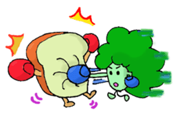 Petit Jabbing Bread sticker #6079568