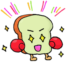 Petit Jabbing Bread sticker #6079576