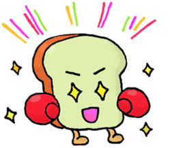 Petit Jabbing Bread sticker #6079576