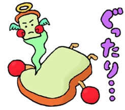 Petit Jabbing Bread sticker #6079580