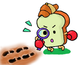 Petit Jabbing Bread sticker #6079582