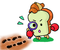 Petit Jabbing Bread sticker #6079582