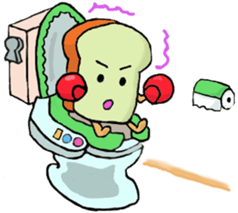 Petit Jabbing Bread sticker #6079585