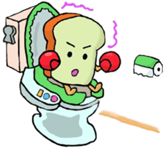 Petit Jabbing Bread sticker #6079585