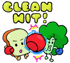 Petit Jabbing Bread sticker #6079588