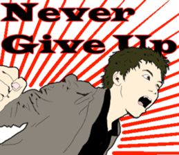 "cool !!" English idiom "Take it easy" sticker #6079712