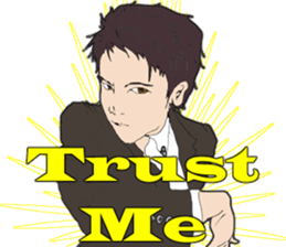 "cool !!" English idiom "Take it easy" sticker #6079715