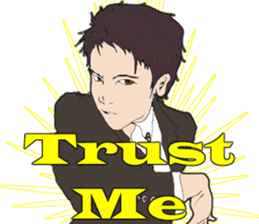 "cool !!" English idiom "Take it easy" sticker #6079715