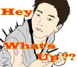 "cool !!" English idiom "Take it easy" sticker #6079721