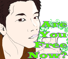 "cool !!" English idiom "Take it easy" sticker #6079722