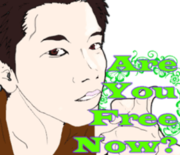 "cool !!" English idiom "Take it easy" sticker #6079722