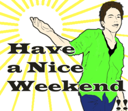 "cool !!" English idiom "Take it easy" sticker #6079724