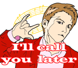 "cool !!" English idiom "Take it easy" sticker #6079726